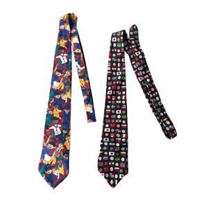 2 Men’s Vintage Save the Children Ties. Approx. 59 inch long.